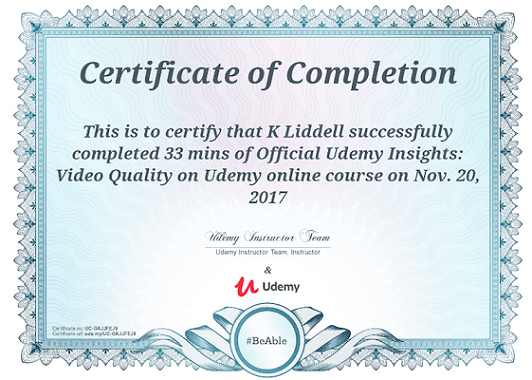 certification-Udemy